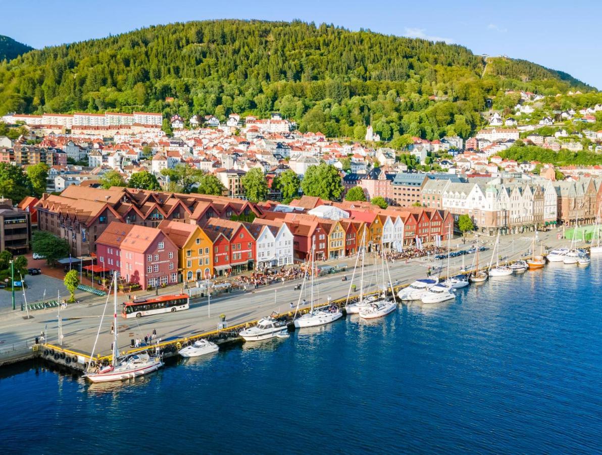 Modern Penthouse With A View - Behind Bryggen Appartement Bergen Buitenkant foto